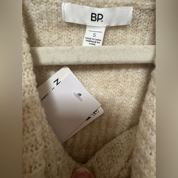 BP Beige Oatmeal Light Heather Ribbed - Picture 4 of 12